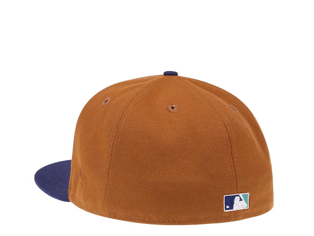 New Era Milwaukee Brewers 25th Anniversary Bourbon Prime Two Tone Edition 59Fifty Fitted Gorra