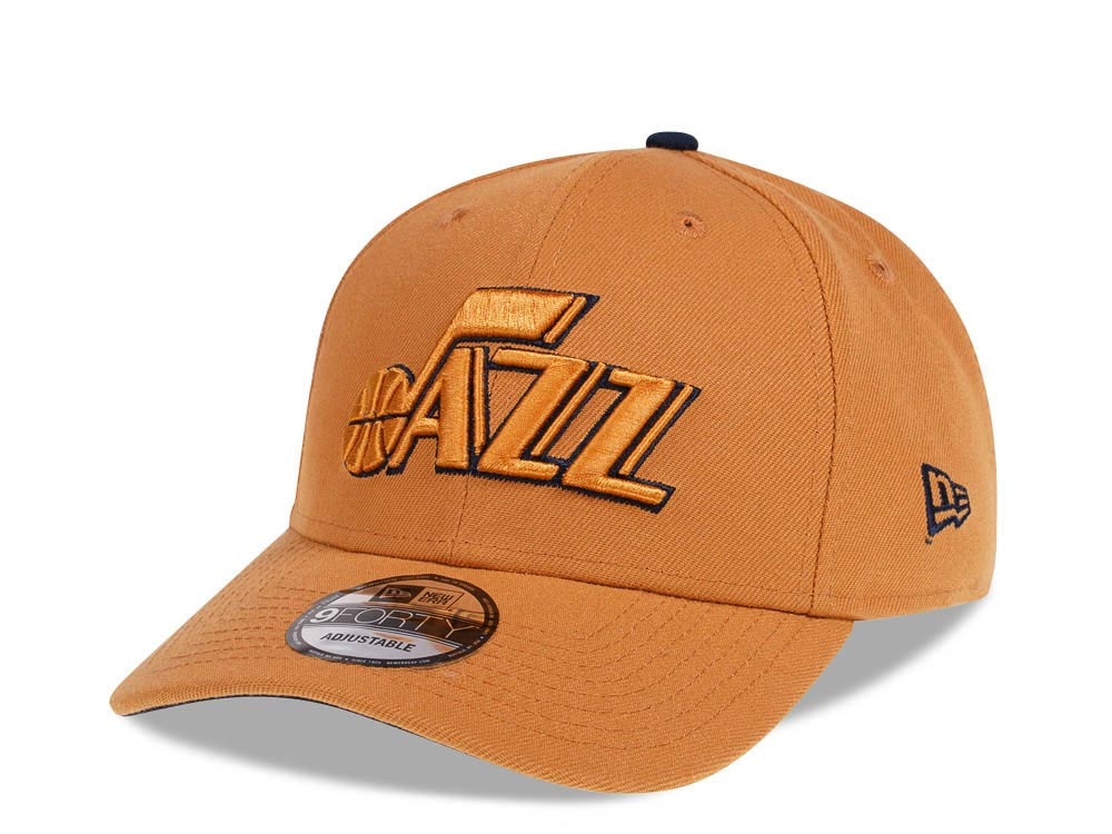 New Era Utah Jazz Panama Navy Edition 9Forty Snapback Gorra