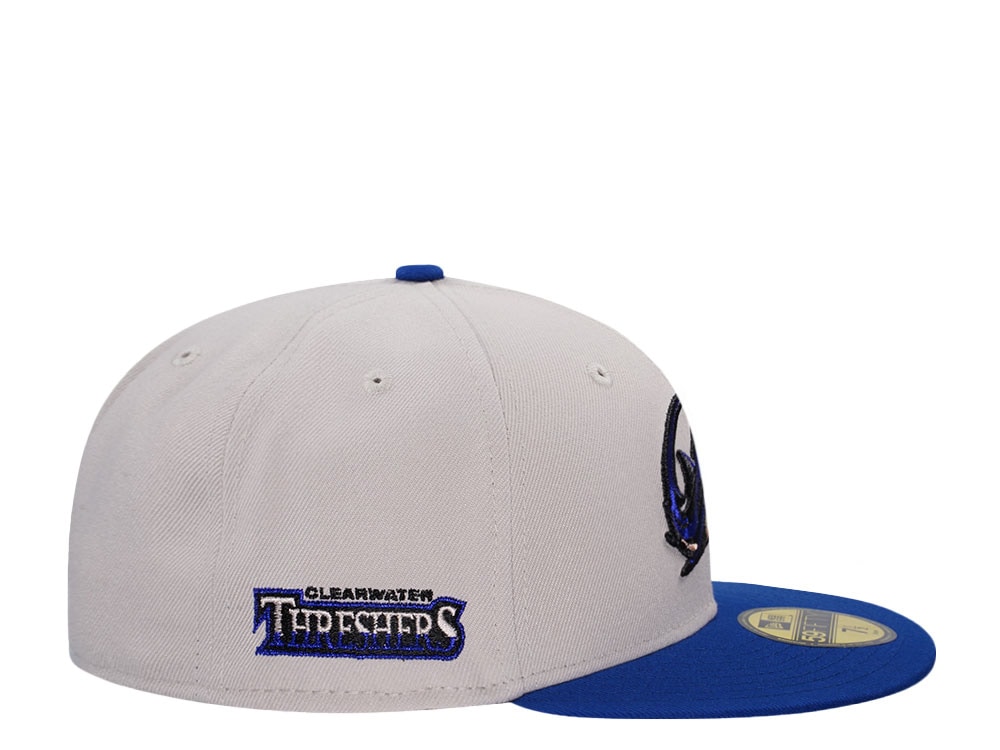 New Era Clearwater Threshers Stone Prime Two Tone Edition 59Fifty Fitted Gorra
