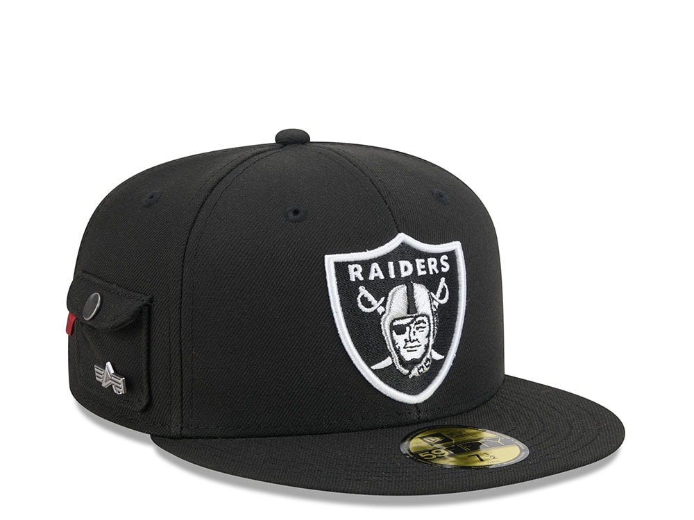 New Era Alpha Industries Las Vegas Raiders Navy Prime Edition 59Fifty Fitted Gorra