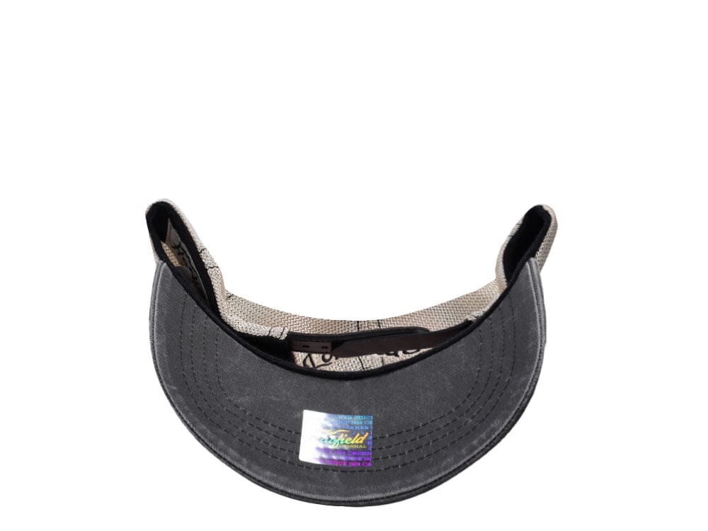 Hatfield Wolf Orange Black Trucker Snapback Gorra