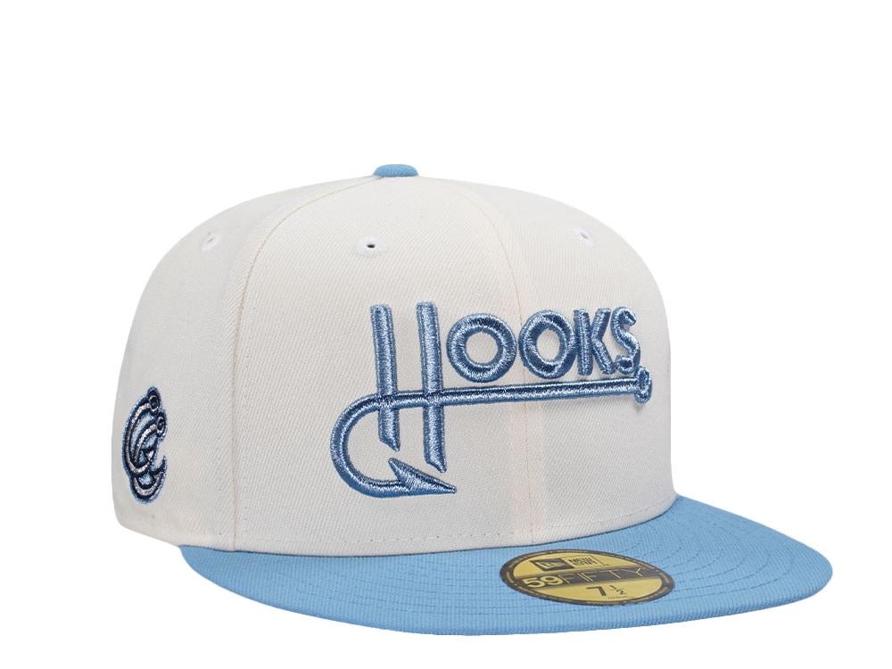 New Era Corpus Christi Hooks Chrome Metallic Two Tone Edition 59Fifty Fitted Gorra