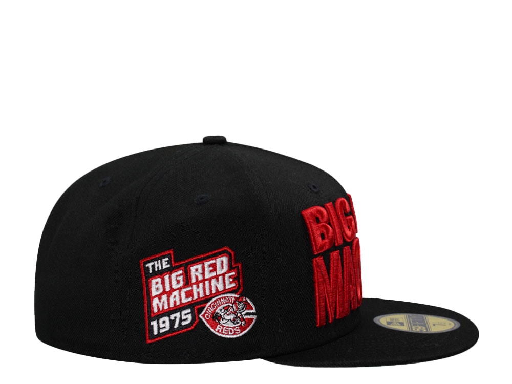 New Era Cincinnati Reds Big Red Machine 1975 Throwback Edition 59Fifty Fitted Gorra