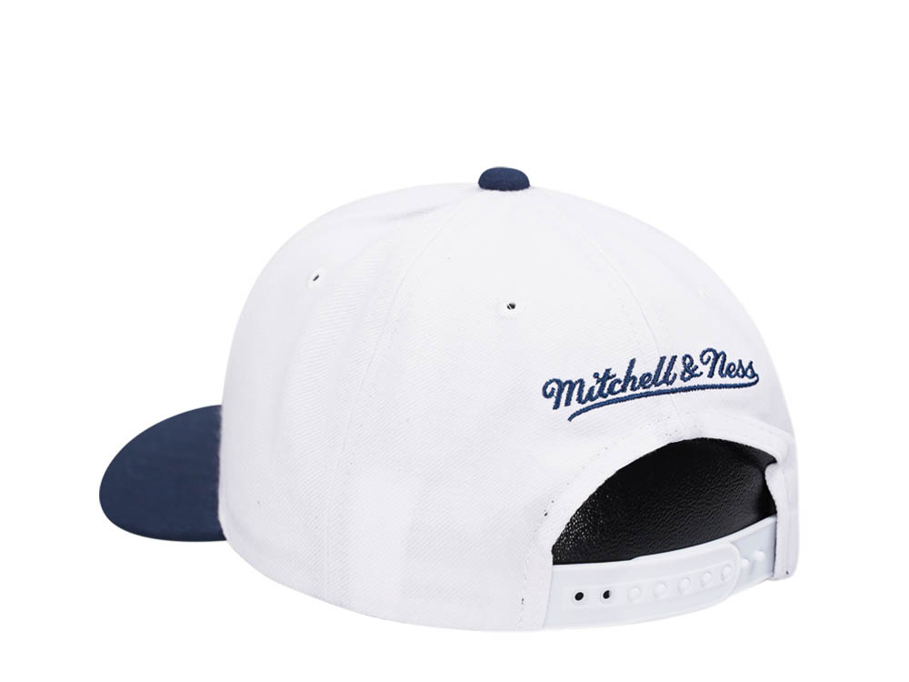 Mitchell & Ness Brooklyn Nets Team Two Tone 2.0 Pro White Snapback Gorra
