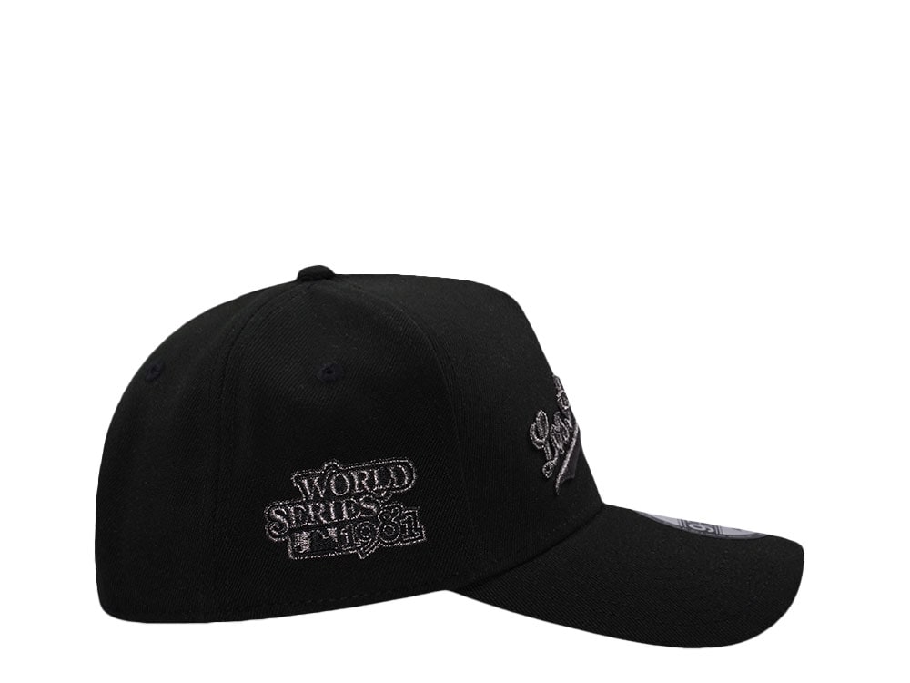 New Era Los Angeles Dodgers World Series 1981 Edition Black 9Forty A Frame Snapback Gorra