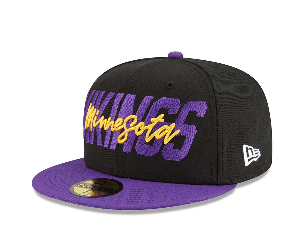 New Era Minnesota Vikings NFL Draft 22 59Fifty Fitted Gorra