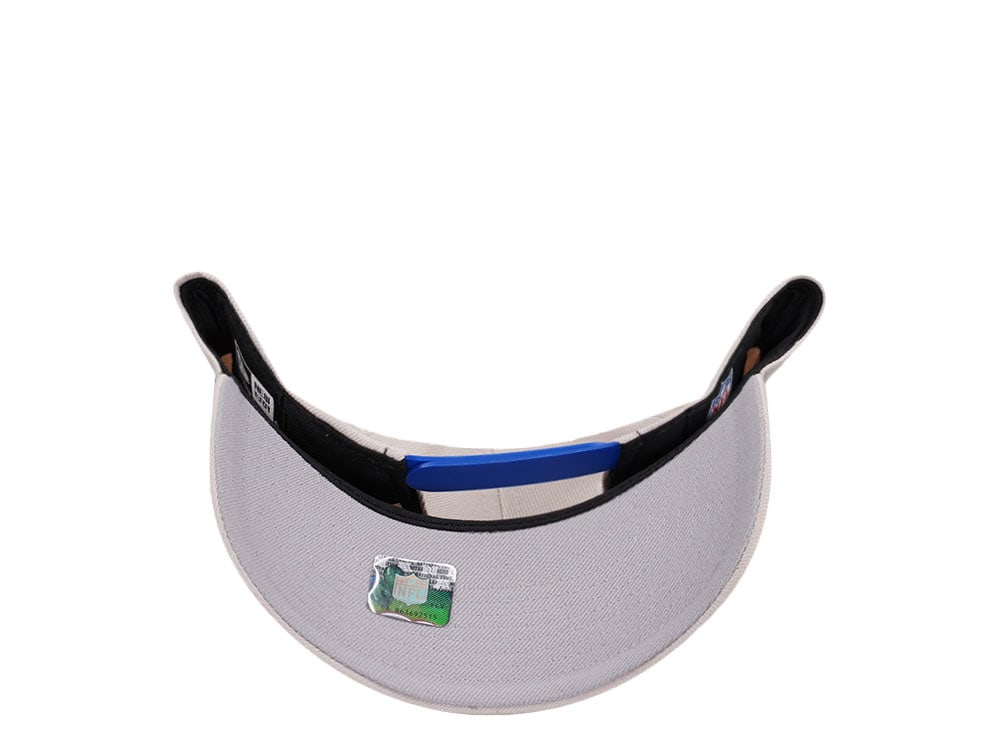 New Era Los Angeles Rams Script Stone White Edition 9Forty A Frame Snapback Gorra