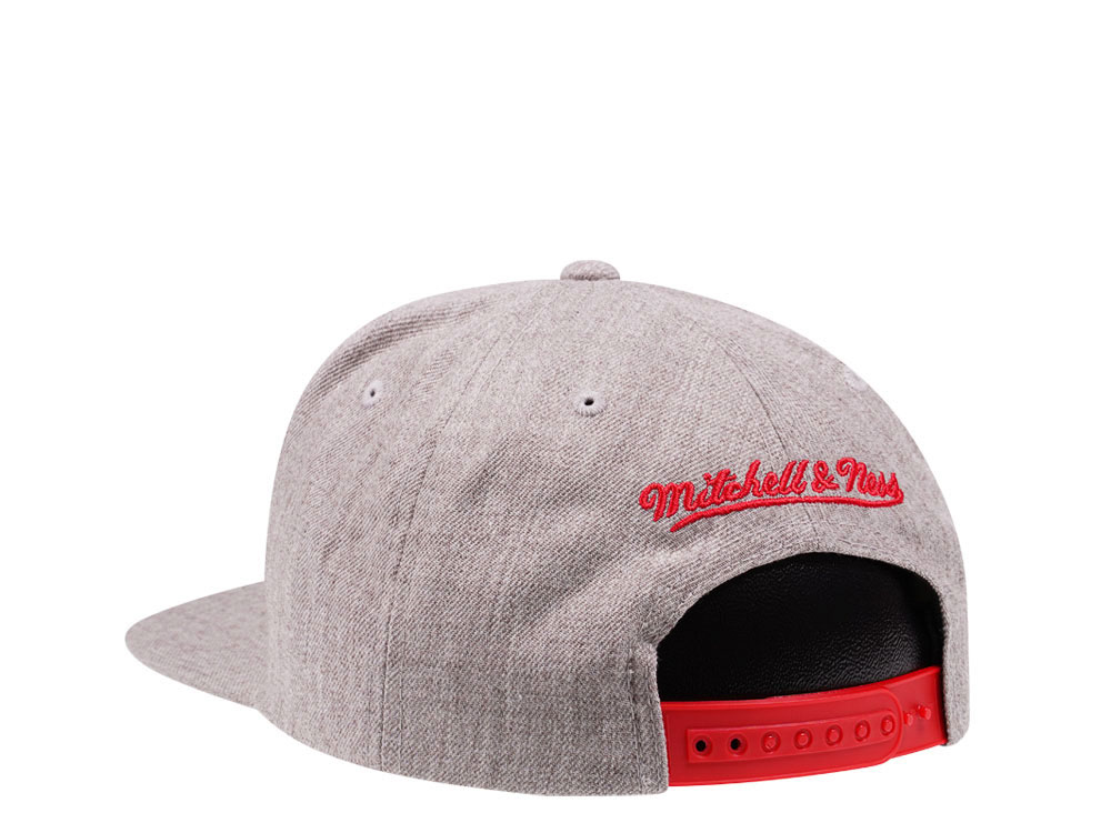 Mitchell & Ness Toronto Raptors Hardwood Classics Heather Snapback Gorra