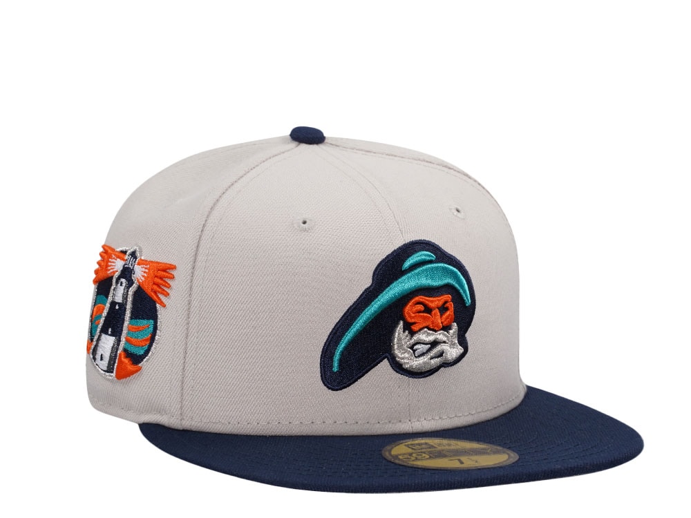 New Era New York Islanders Fisherman Stone Two Tone Edition 59Fifty Fitted Gorra