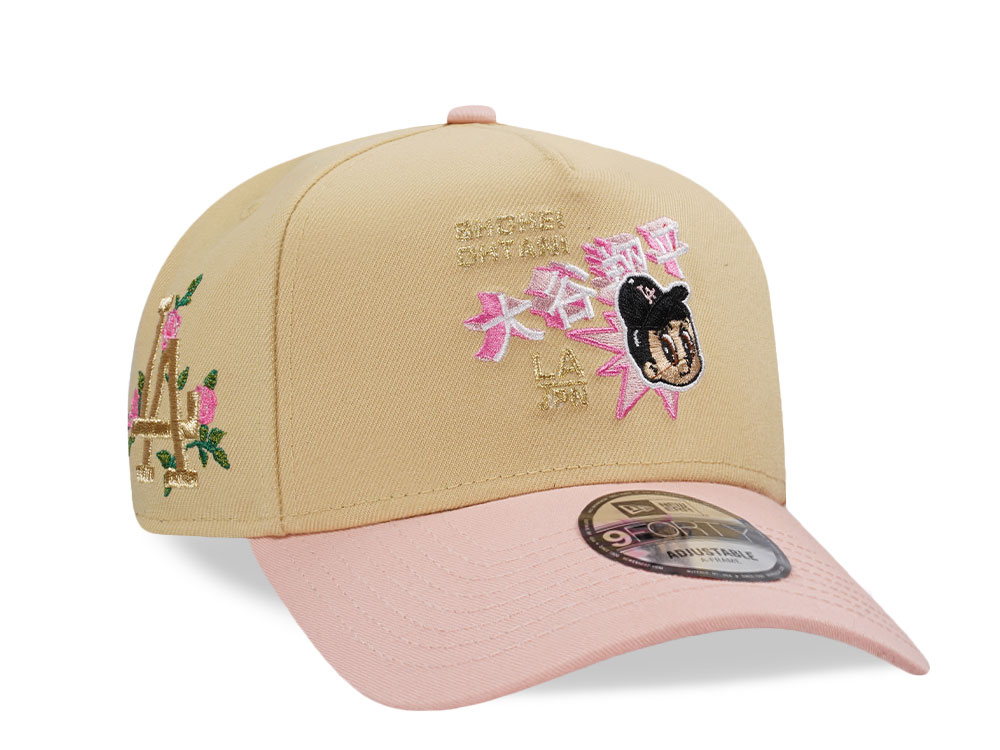 New Era Los Angeles Dodgers Ohtani Comic Vegas Blush Edition 9Forty A Frame Snapback Gorra