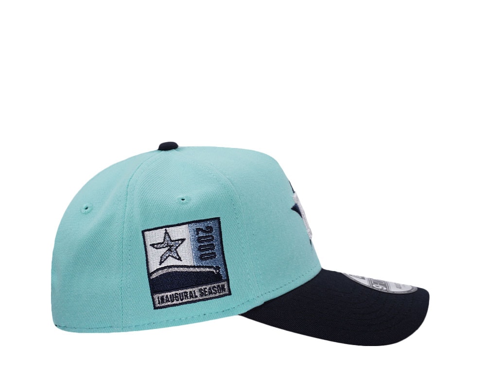 New Era Houston Astros Inaugural Season 2000 Glacier Two Tone Edition 9Forty A Frame Snapback Gorra