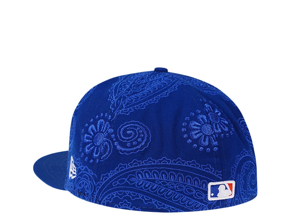 New Era New York Mets Blue MLB Swirl 59Fifty Fitted Gorra