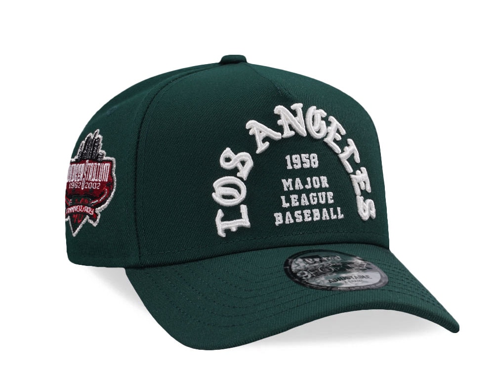 New Era Los Angeles Dodgers Stadium Anniversary Green Prime Edition 9Forty A Frame Snapback Gorra