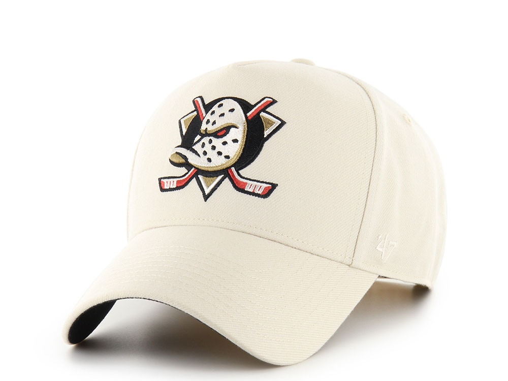47 Brand Anaheim Ducks Ballpark White Offside Snapback Gorra