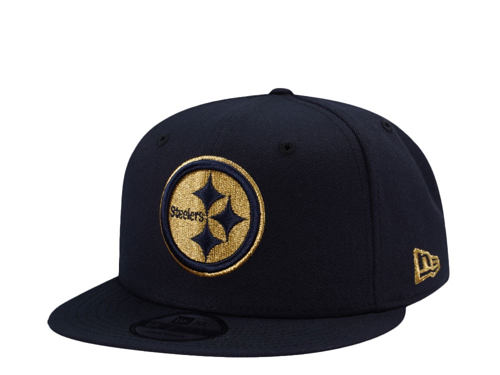 New Era Pittsburgh Steelers Classic Navy Prime Edition 9Fifty Snapback Gorra