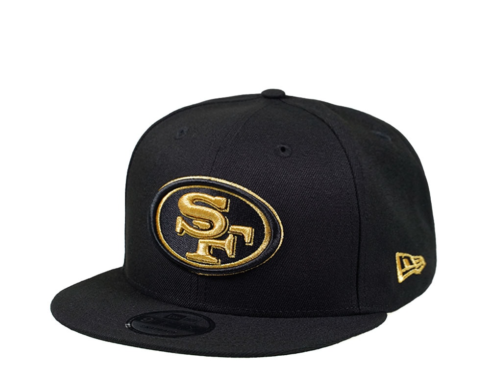 New Era San Francisco 49ers Black and Gold Edition 9Fifty Snapback Gorra