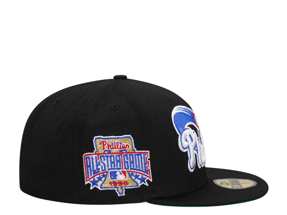 New Era Philadelphia Phillies All Star Game 1996 Black Throwback Edition 59Fifty Fitted Gorra