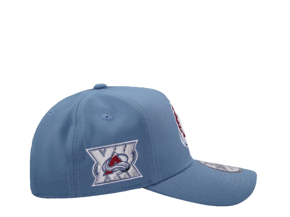New Era Colorado Avalanche 30th Anniversary Faded Blue Prime Edition 9Forty A Frame Snapback Gorra