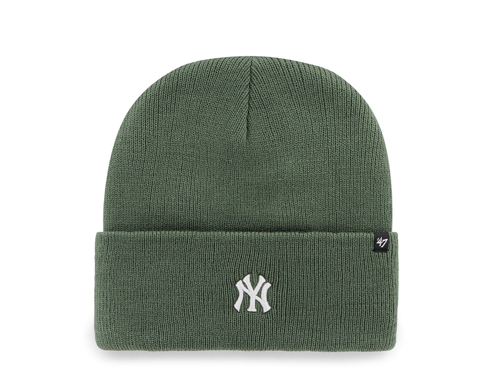 47Brand New York Yankees Moss Base Runner Cuff Gorro