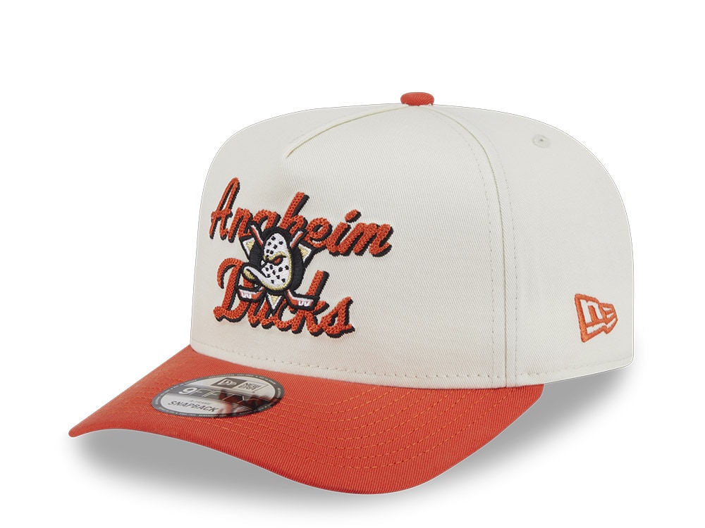 New Era Anaheim Ducks Chainstitch 9Fifty A Frame Snapback Gorra