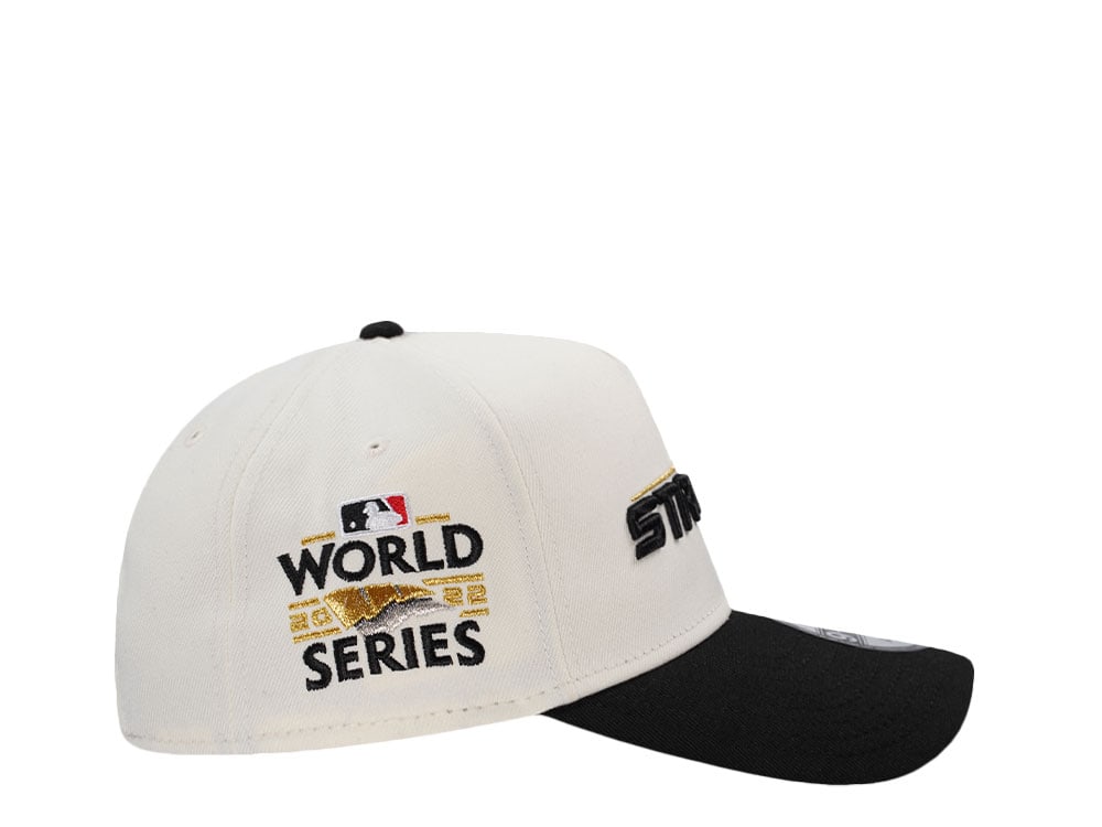 New Era Houston Astros World Series 2022 Chrome Two Tone Edition 9Forty A Frame Snapback Gorra