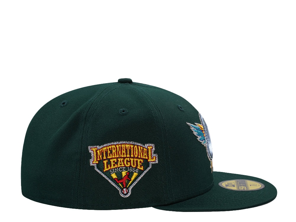 New Era Charlotte Knights Dark Green Prime Edition 59Fifty Fitted Gorra