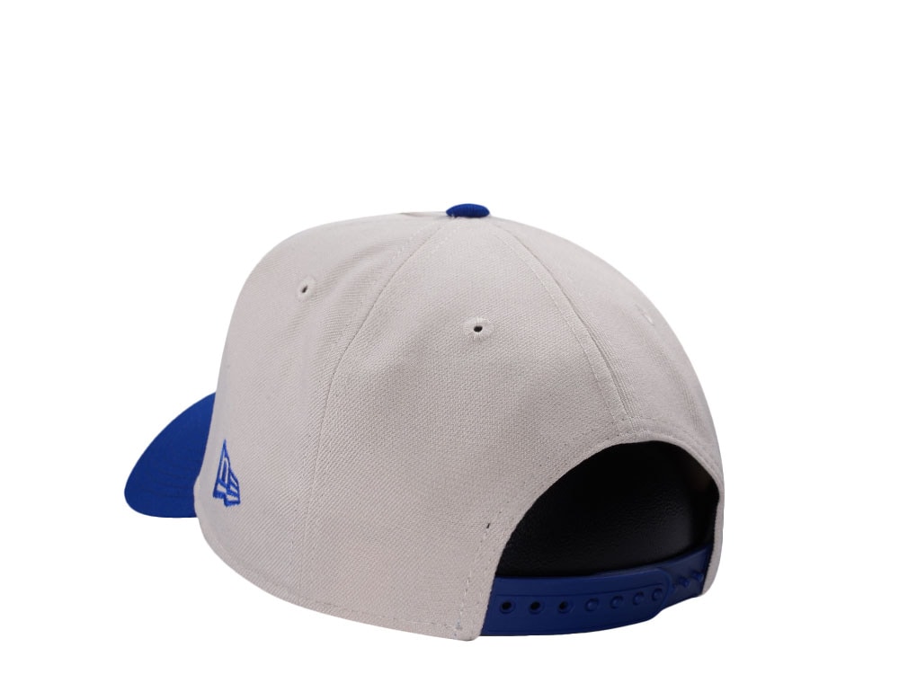New Era Edmonton Oilers Inaugural Season 1979 Chrome Two Tone Edition 9Forty A Frame Snapback Gorra