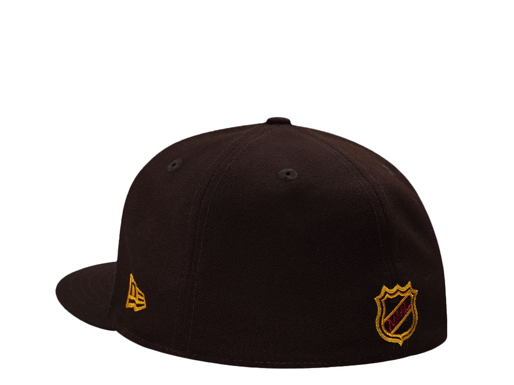 New Era Boston Bruins Stadium Series 2026 Burnt Wood Prime Edition 59Fifty Fitted Gorra