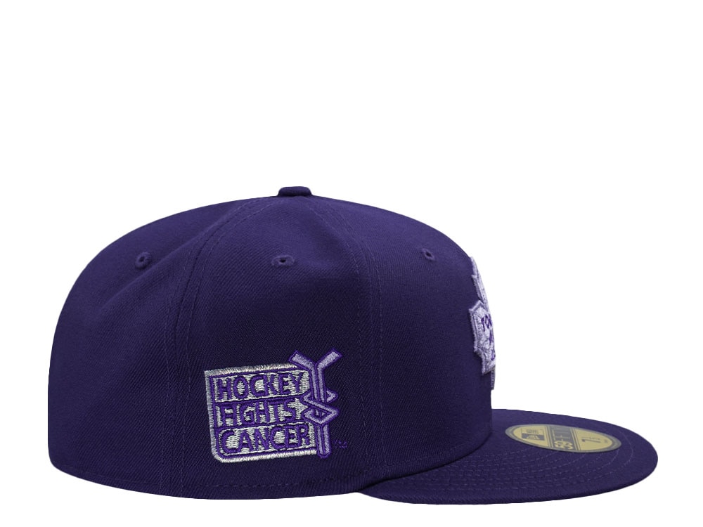 New Era Toronto Maple Leafs Hockey Fights Cancer Edition 59Fifty Fitted Gorra