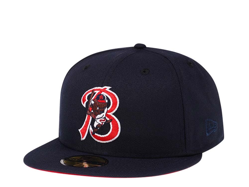 New Era Buffalo Bisons Navy Red Edition 59Fifty Fitted Gorra