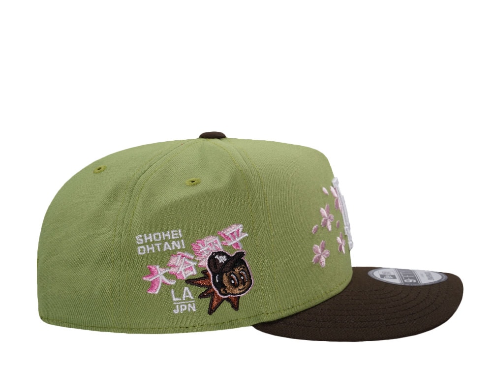 New Era Los Angeles Dodgers Ohtani Matcha Two Tone Edition 9Fifty A Frame Snapback Gorra