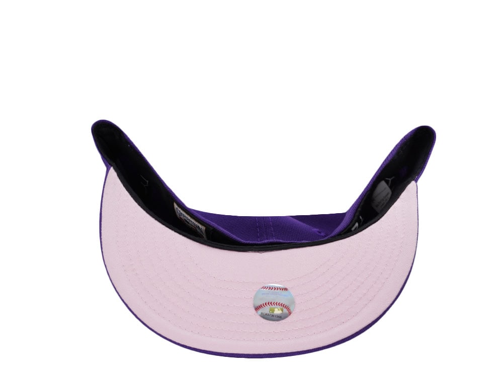 New Era Minnesota Twins Bomba Squad Purple Pink Prime Edition 59Fifty Fitted Gorra