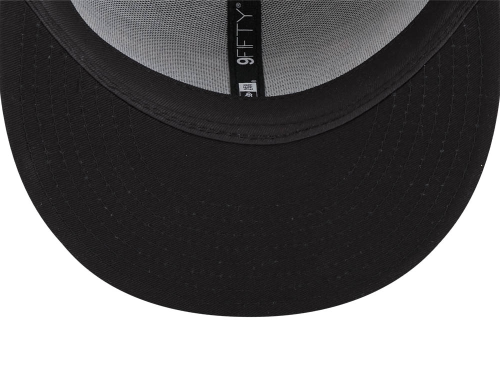 New Era Chicago Bulls 6x NBA Champions Black 9Fifty Snapback Gorra