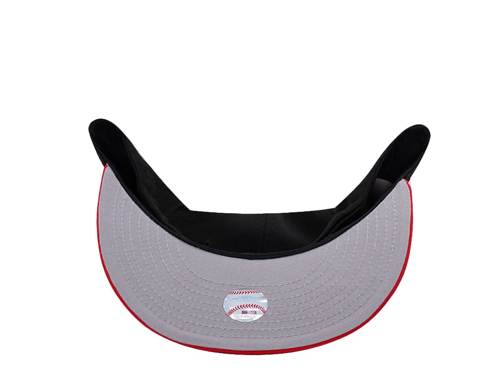 New Era Milwaukee Brewers 25th Anniversary Black Two Tone Edition 59Fifty Fitted Gorra