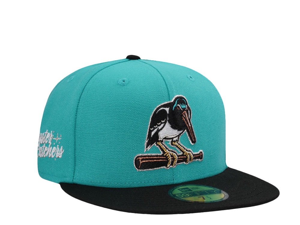 New Era Chesapeake Oyster Catchers Teal Two Tone Edition 59Fifty Fitted Gorra