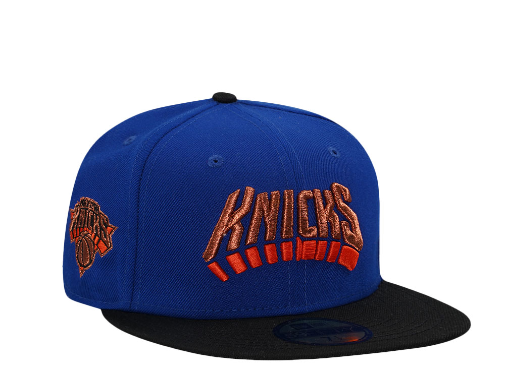 New Era New York Knicks Script Prime Two Tone Edition 59Fifty Fitted Gorra