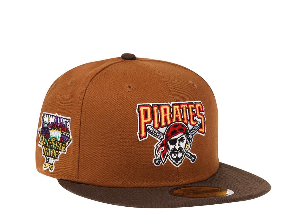 New Era Pittsburgh Pirates All Star Game 2006 Bourbon and Suede Edition 59Fifty Fitted Gorra