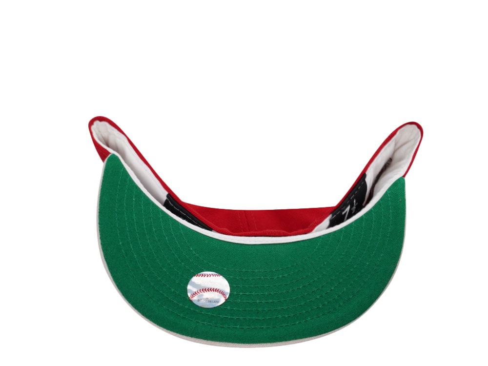 New Era Anaheim Angels 60th Anniversary Scarlet Edition 59Fifty Fitted Gorra
