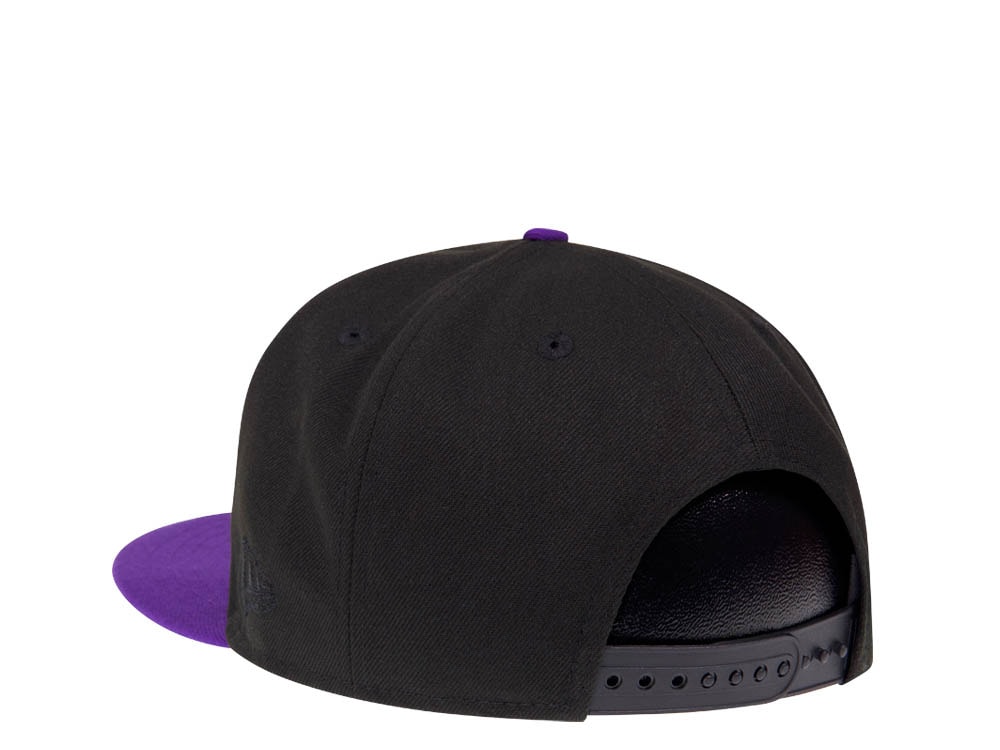 New Era Phoenix Suns Black True Purple Edition 9Fifty Snapback Gorra