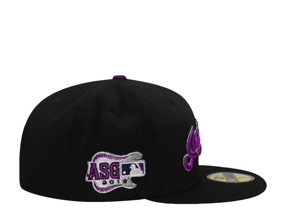 New Era Cleveland Indians All Star Game 2019 Black Prime Edition 59Fifty Fitted Gorra