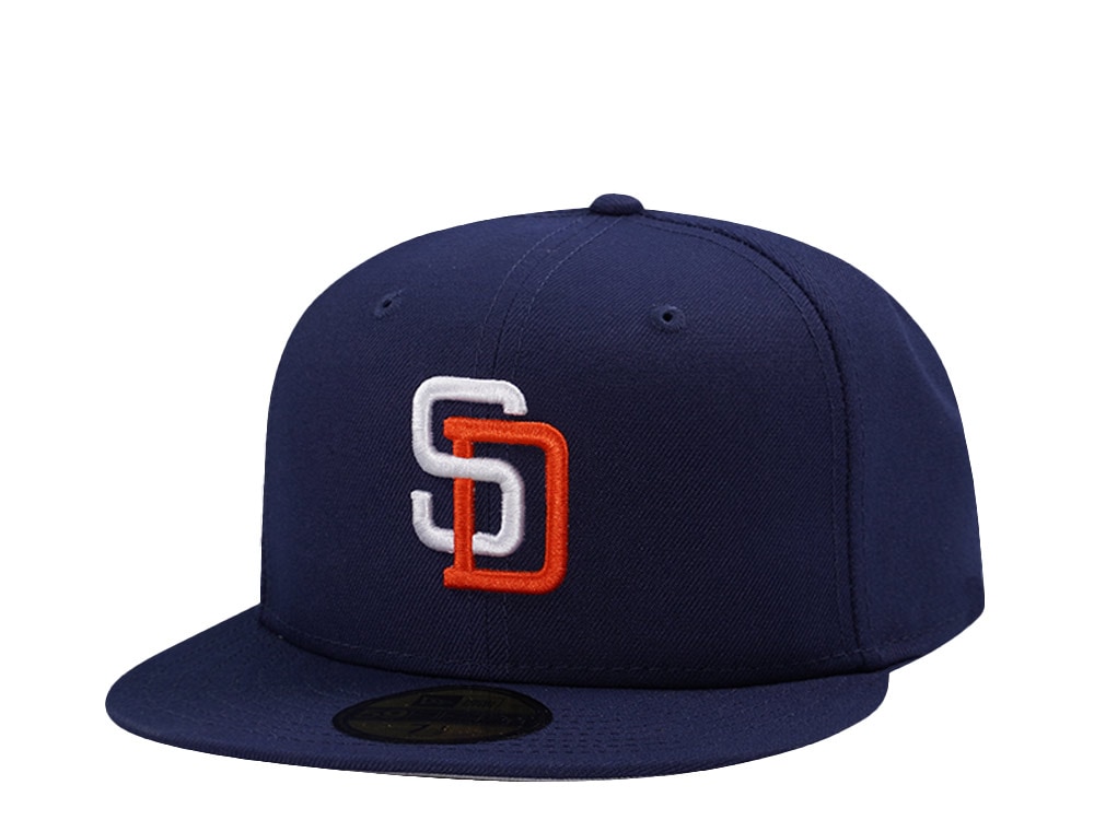 New Era San Diego Padres Wool Classic Navy Prime Edition 59Fifty Fitted Gorra