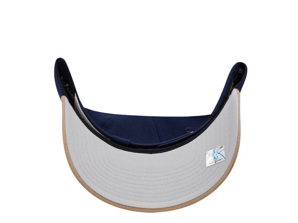 Mitchell & Ness Brookly Nets Sand Storm Classic Red Stretch Snapback Gorra