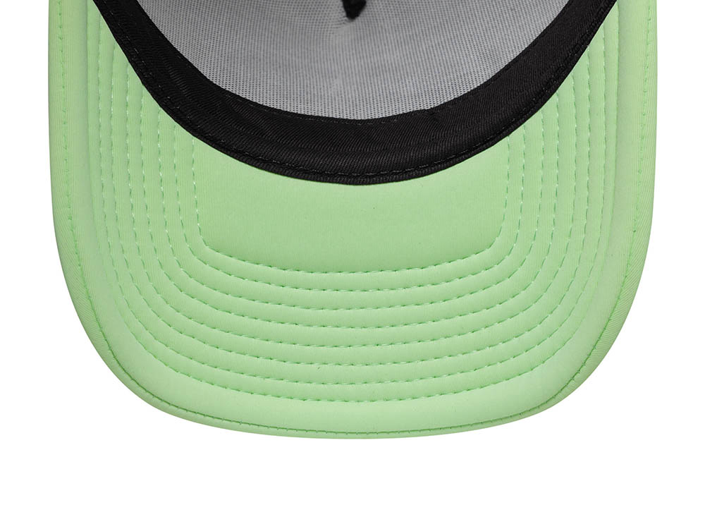 New Era Oval Foam Patch Mint 9Forty A Frame Trucker Snapback Gorra