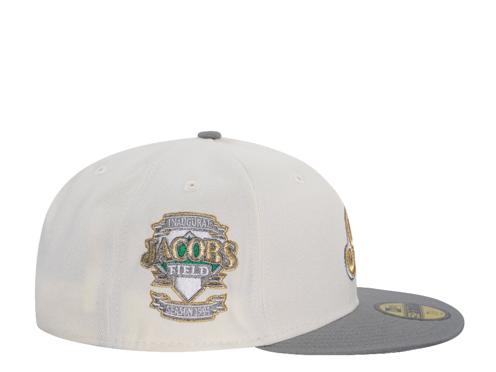 New Era Cleveland Indians Inaugural Season 1999 Jacobs Field Two Tone Edition  59Fifty Fitted Gorra