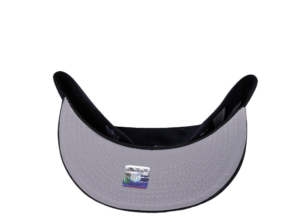 New Era Dallas Cowboys Super Bowl XXVII Navy Satin Brim Edition 59Fifty Fitted Gorra