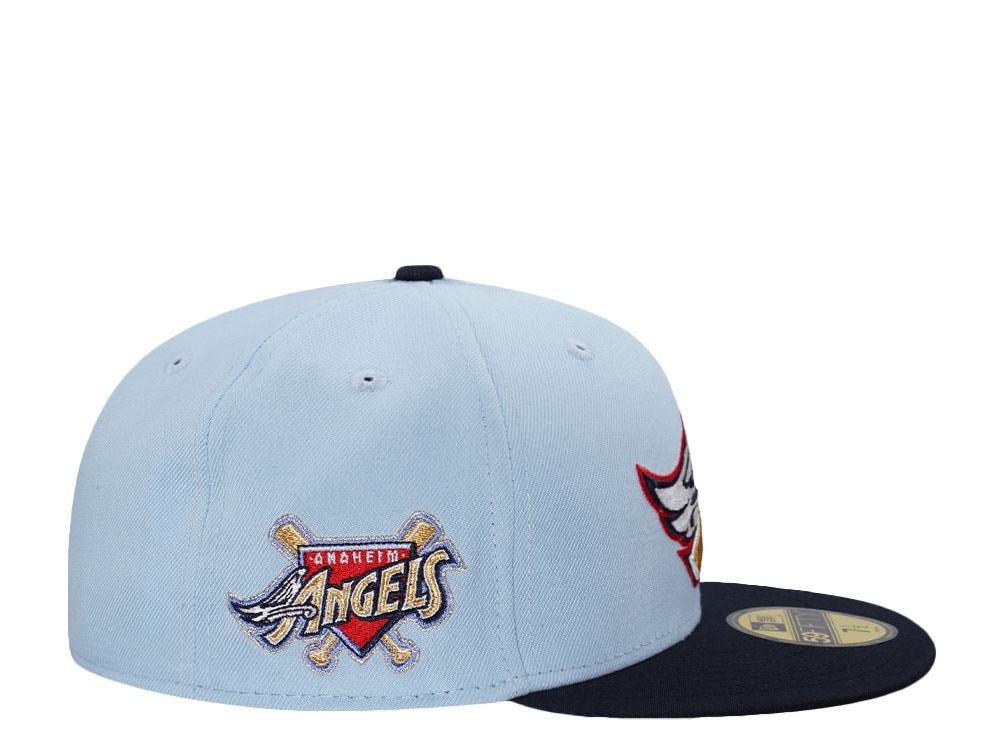 New Era Anaheim Angels Sky Gold Two Tone Edition 59Fifty Fitted Gorra