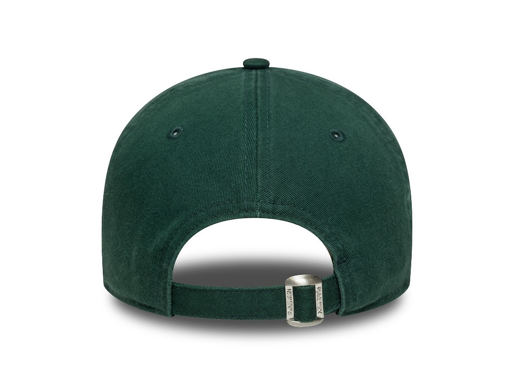 New Era Oakland Athletics Mini Logo Washed Dark Green 9Twenty Strapback Gorra