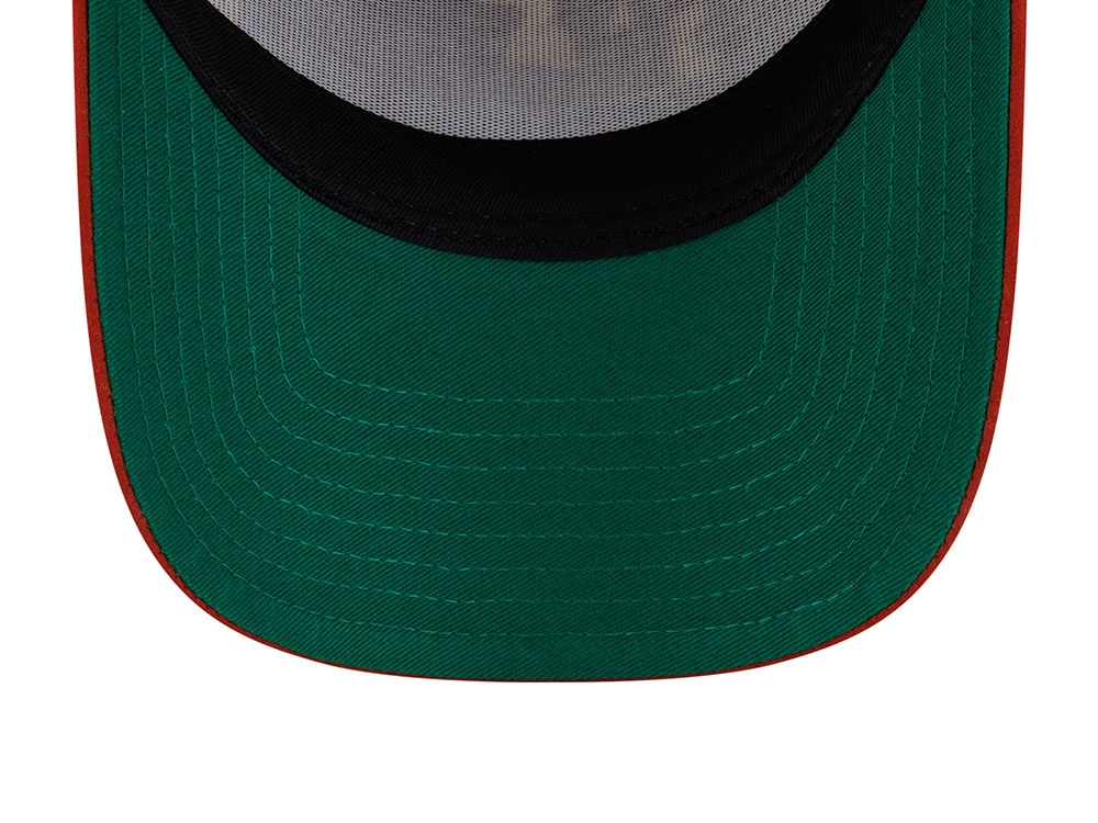 New Era New York Yankees Wordmark Suede Green Stone Edition 9Forty A Frame Snapback Gorra