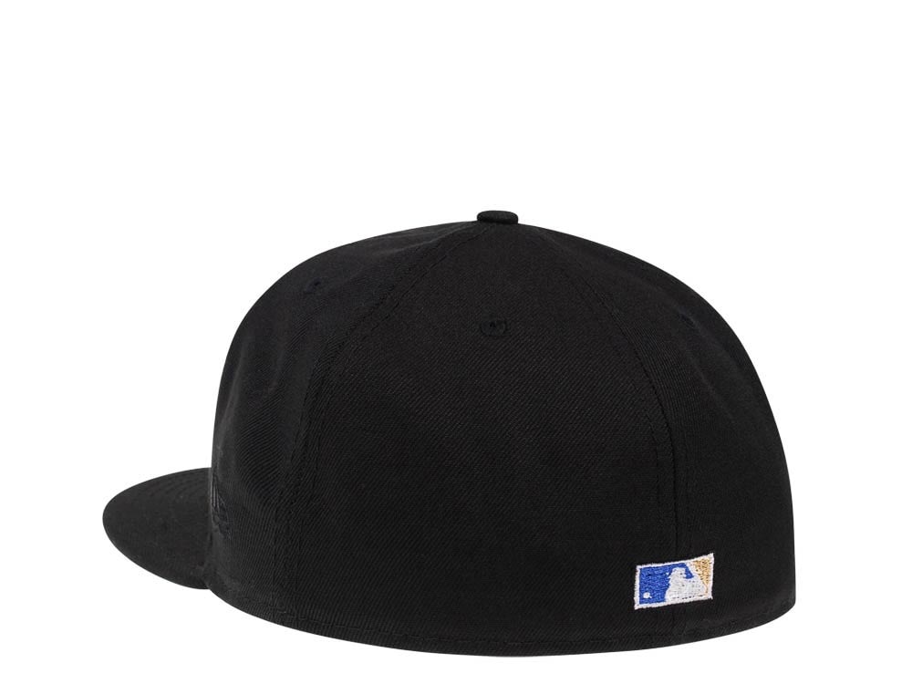New Era Kansas City Royals 25th Anniversary Black Throwback Edition 59Fifty Fitted Gorra