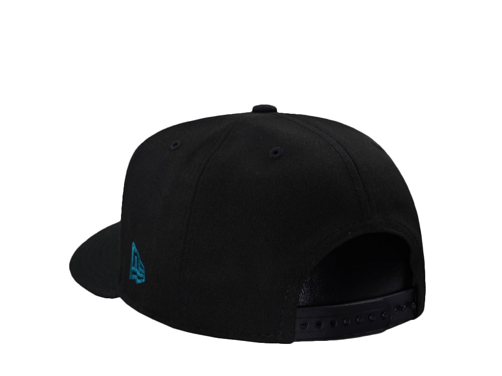 New Era Detroit Pistons Black Classic Edition 9Fifty A Frame Snapback Gorra